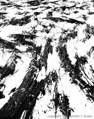 snow aerial